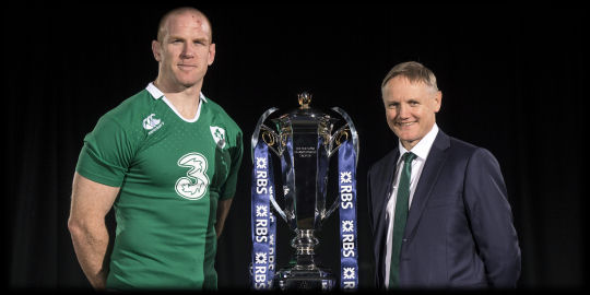 Ireland coach captain RBS 6 Nations 2015